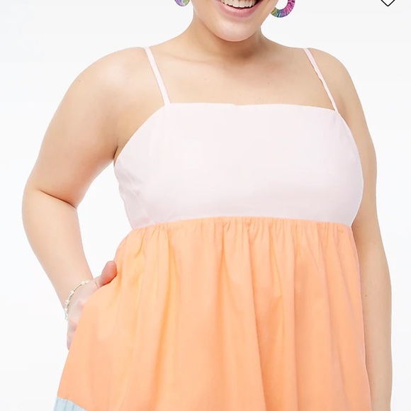 NWT Colorblock tie-back dress - Picture 5 of 7